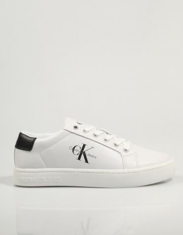 CLASSIC CUPSOLE LACEUP LOW LTH Branco